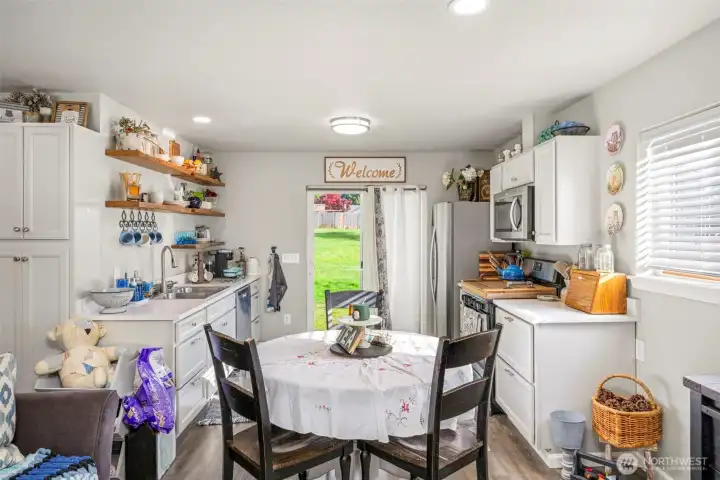 Kitchen/ Dining Area in ADU