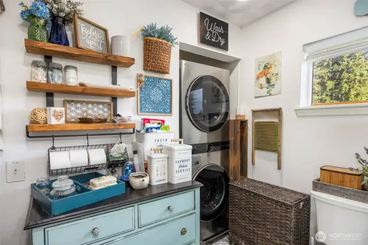 Laundry in ADU separate from main house