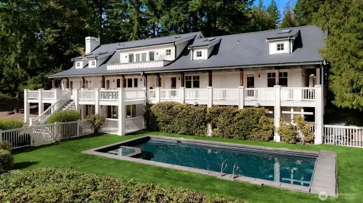 A timeless home designed for both relaxation and entertaining — inside and out. The 5,000+ square foot home features 4 bedrooms and 4.25 baths.