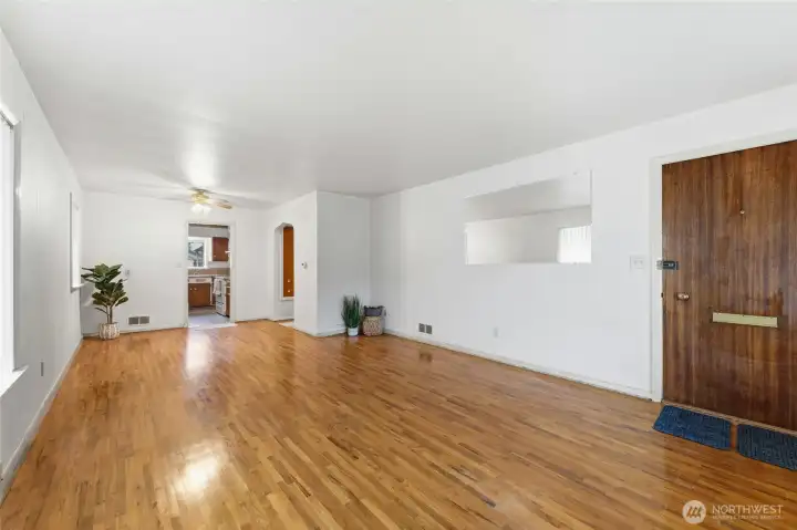 Original hardwood floors