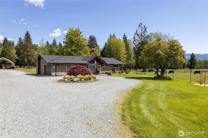 View from the street.