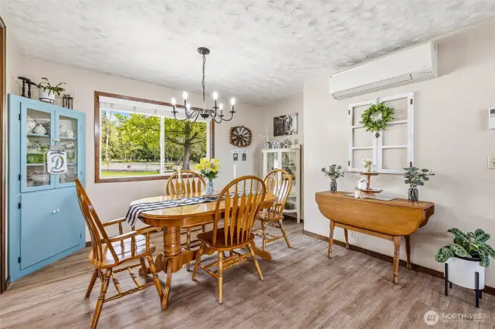 Another view of the dining area.