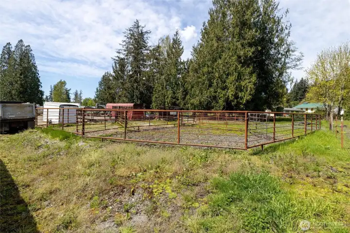 Negotiable corral.