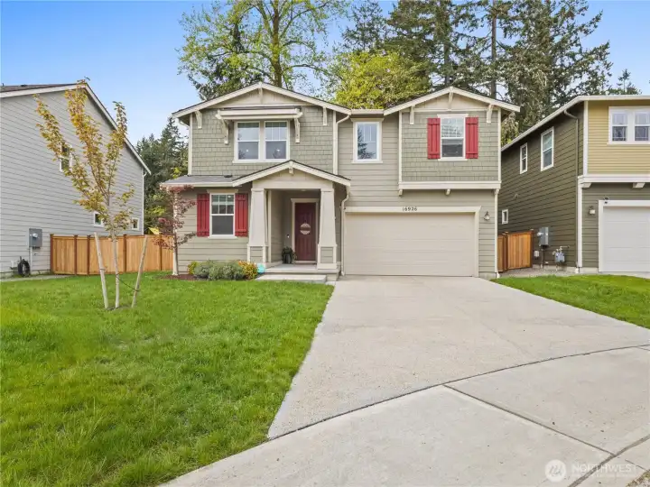 Better than new this home includes all appliances and window blinds.