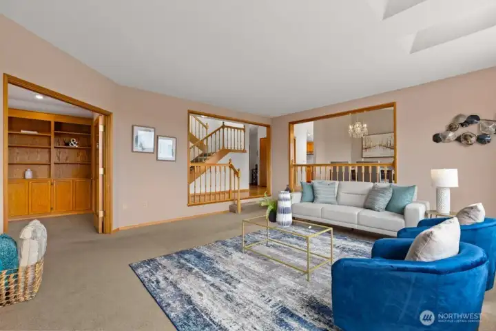 Everything you need for day-to-day living is thoughtfully placed on the main floor.
