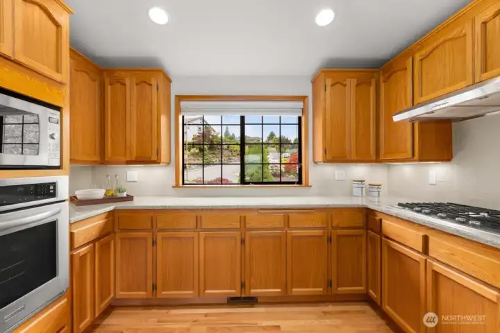 Updated appliances are so pristine, you’ll wonder if they’ve ever been used.