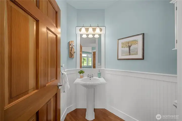 Main half bath Main half bath