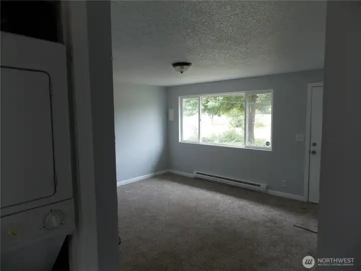 Living room from bedroom hallway