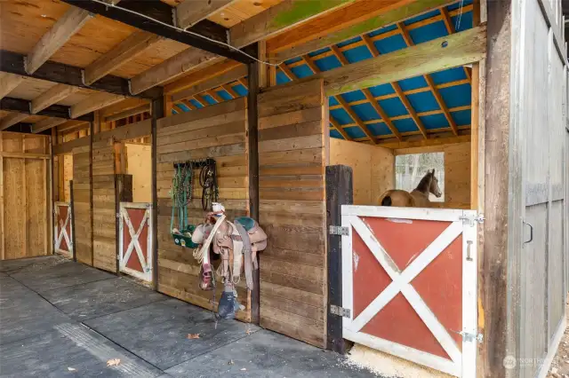 Your Horses Will Stay Cozy in This Barn!