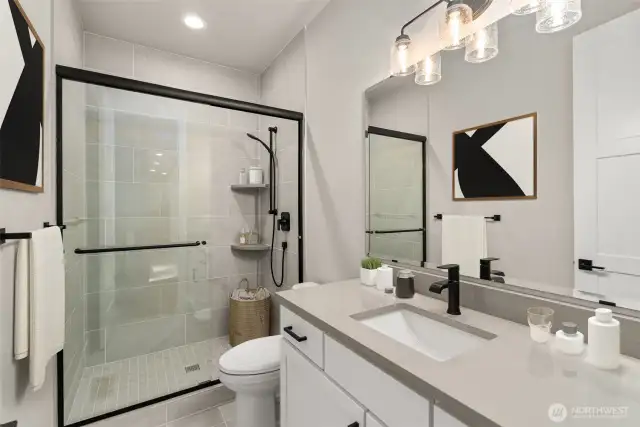 Photos of a previously built home with similar finishes that are virtually staged. Builder reserves the right to make changes to plans & specifications without notice. Features vary by plan. Buyer to verify square footage.