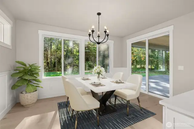 Photos of a previously built home with similar finishes that are virtually staged. Builder reserves the right to make changes to plans & specifications without notice. Features vary by plan. Buyer to verify square footage.