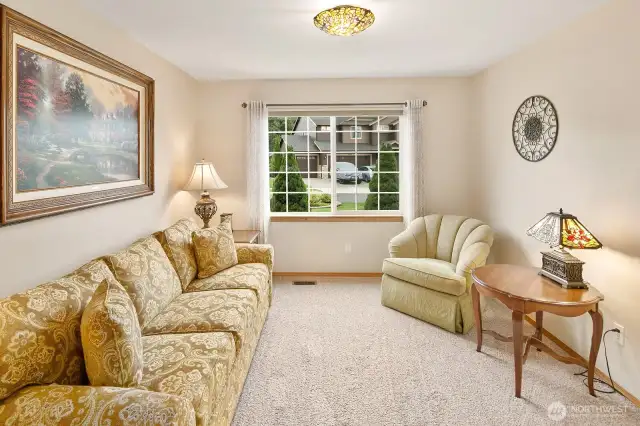 Living room or change it up to a main floor office!