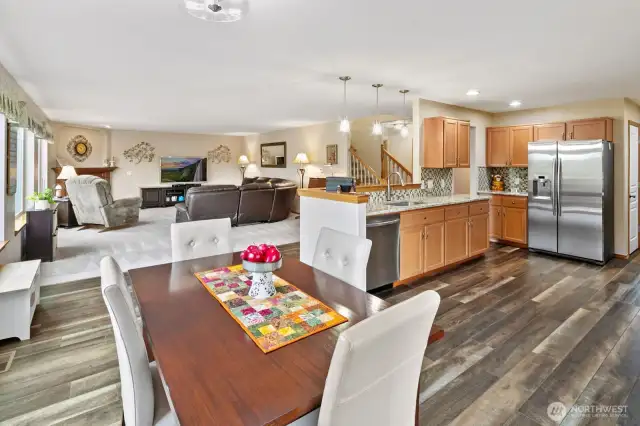 Open floor plan!  Perfect for entertaining or private enjoyment.