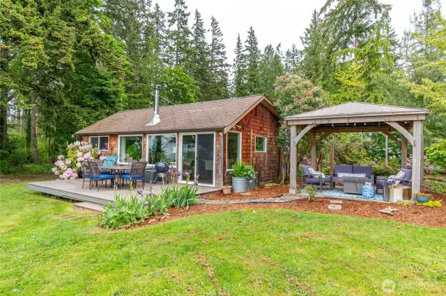 Main house and covered patio