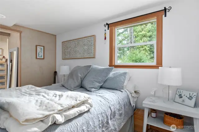 Bedroom in bunk house
