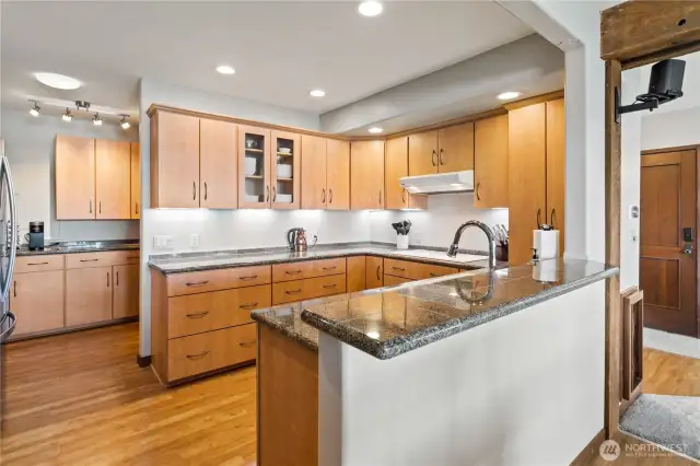 Beyond the kitchen, you'll enjoy the butler's pantry and how it maximizes the space