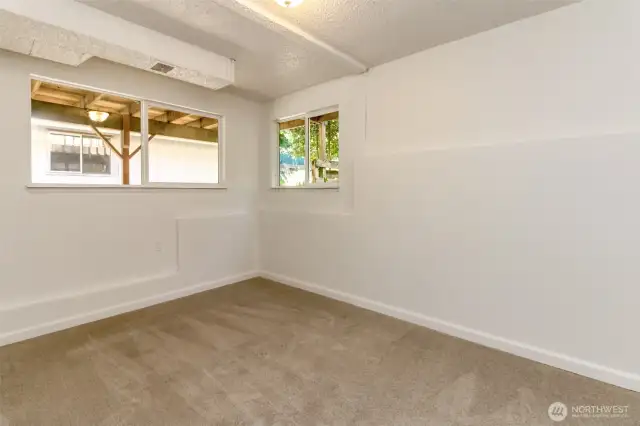 4th bedroom is downstairs
