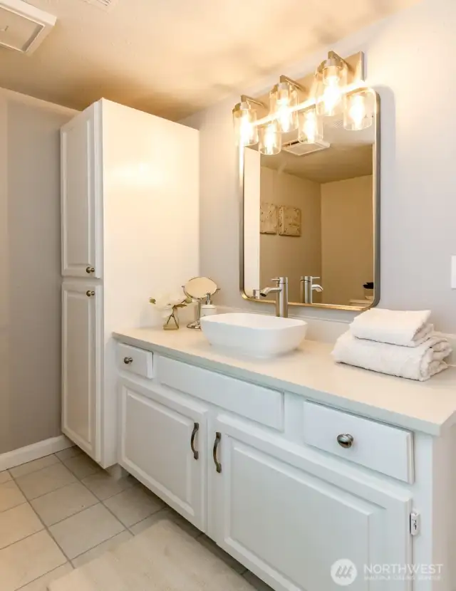 updated downstairs bathroom