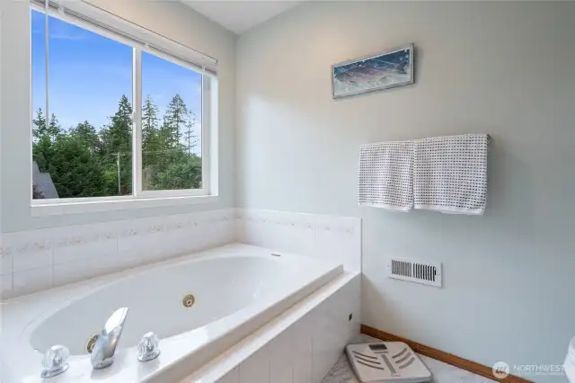 Soaking Tub in Primary