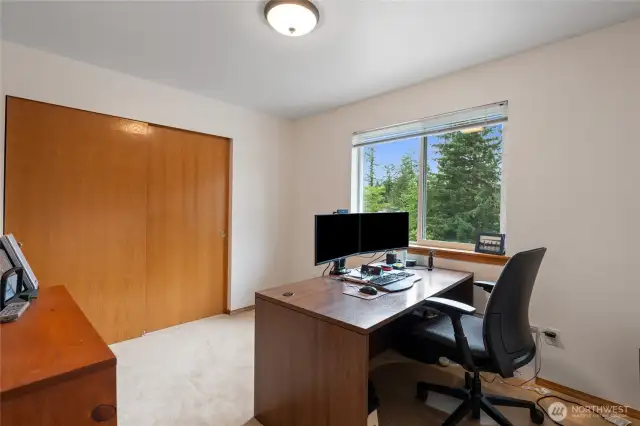 4th bedroom is used as an office, septic is approved for 3 bedrooms.