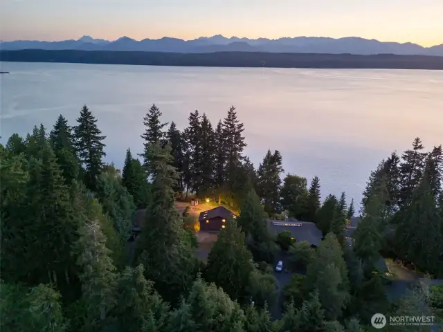 A peaceful retreat, where one would never tire of sunsets....