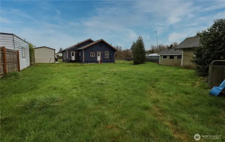 Spacious Back yard