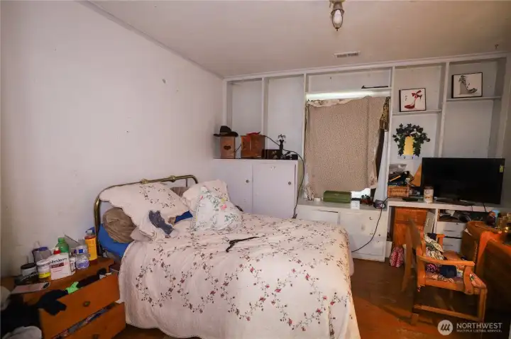 One of 3 bedrooms