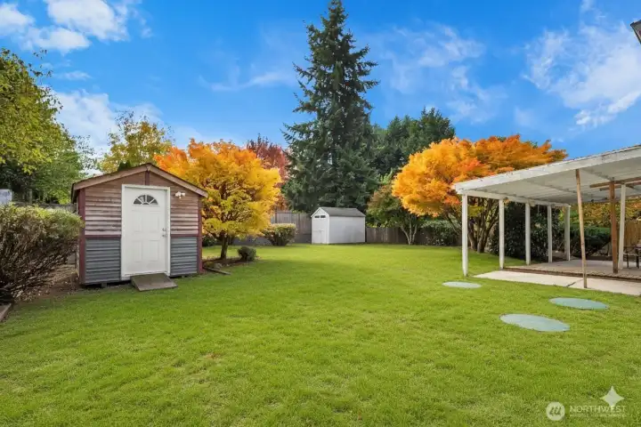 Virtual enhancement used to show potential landscaping.