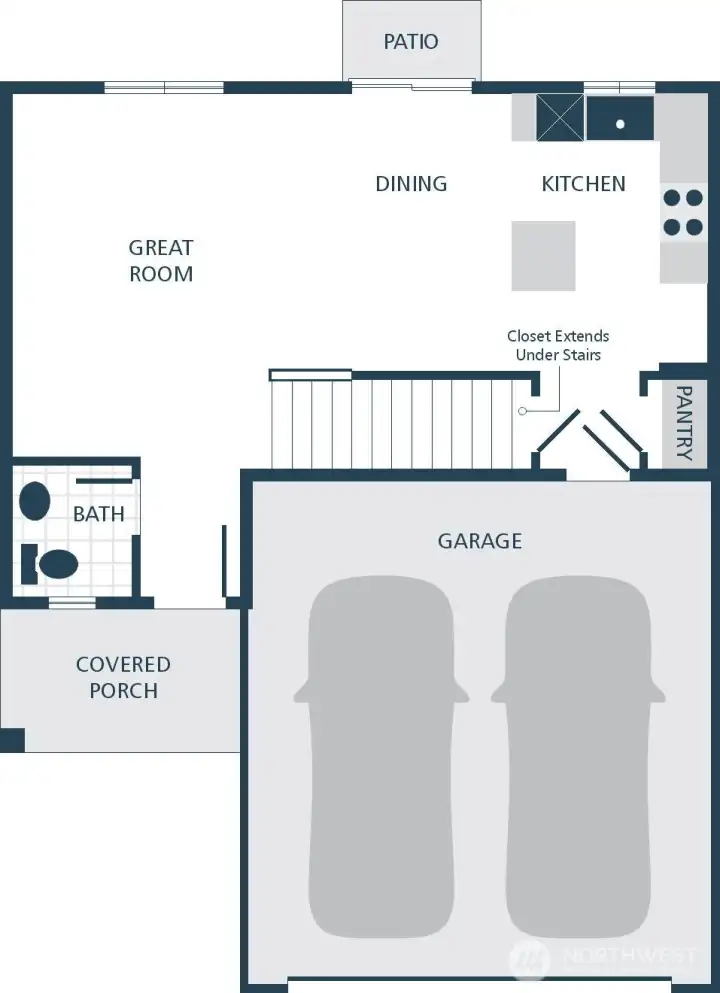Photographs are for illustrative purposes only. Features, finishes, interior/exterior colors, landscaping and floorplan shown may vary from actual homes built.