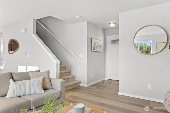 Photographs are for illustrative purposes only. Features, finishes, interior/exterior colors, landscaping and floorplan shown may vary from actual homes built.