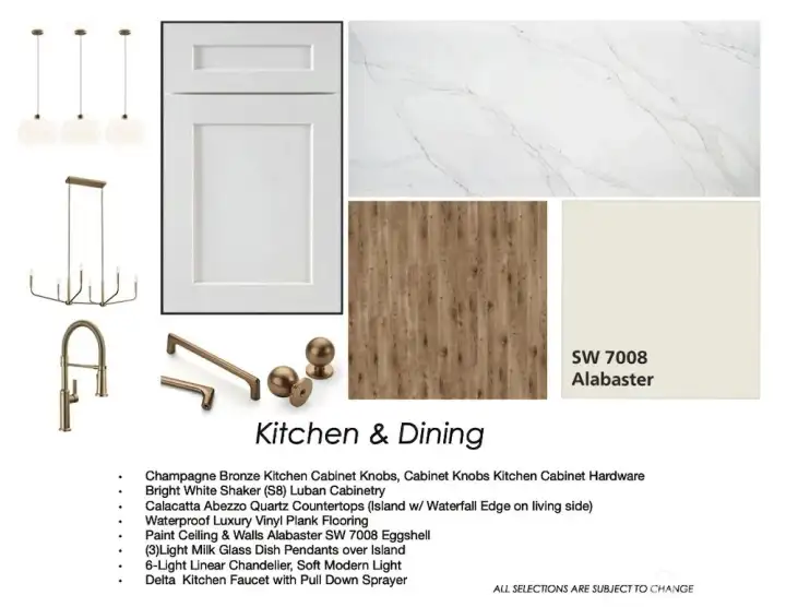 Kitchen/Dining Selections