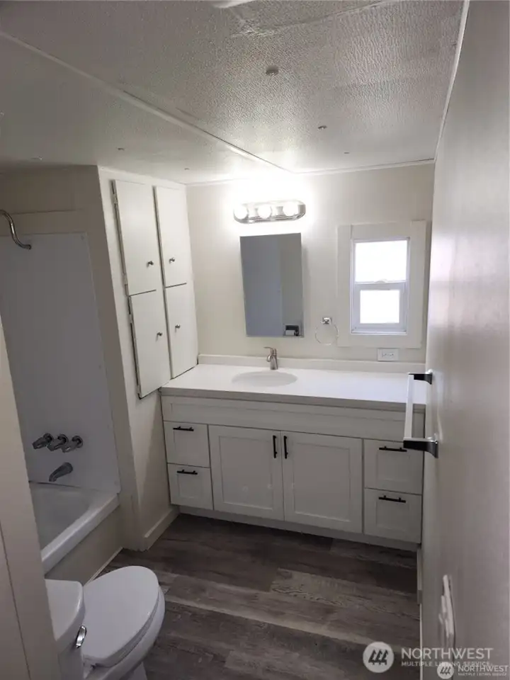 full remodeled bath