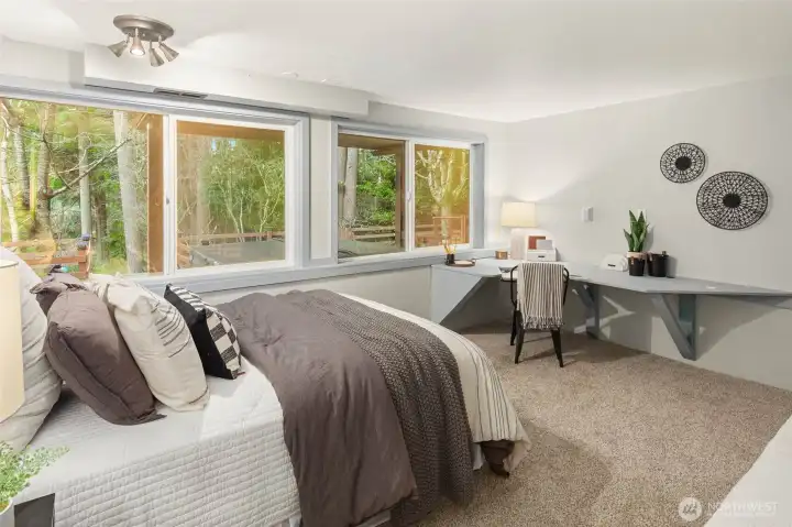 Bedroom #5 in the basement.