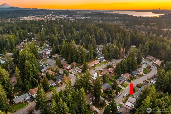 Incredible location, just minutes from Totem Lake Village, Kirkland and Woodinville.