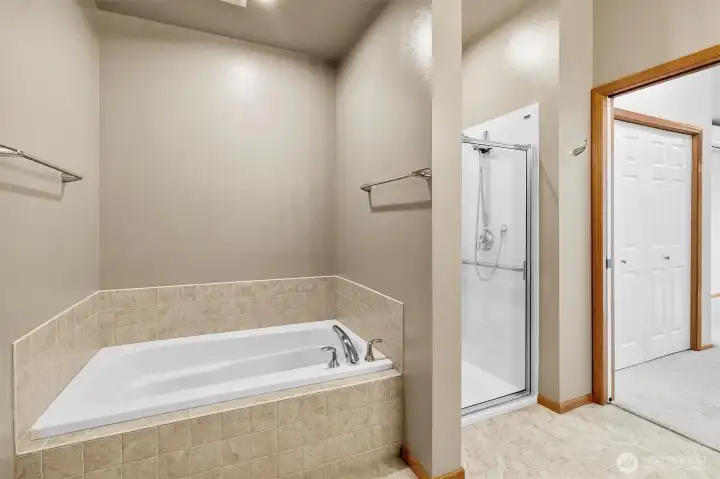 Primary on-suite bathroom