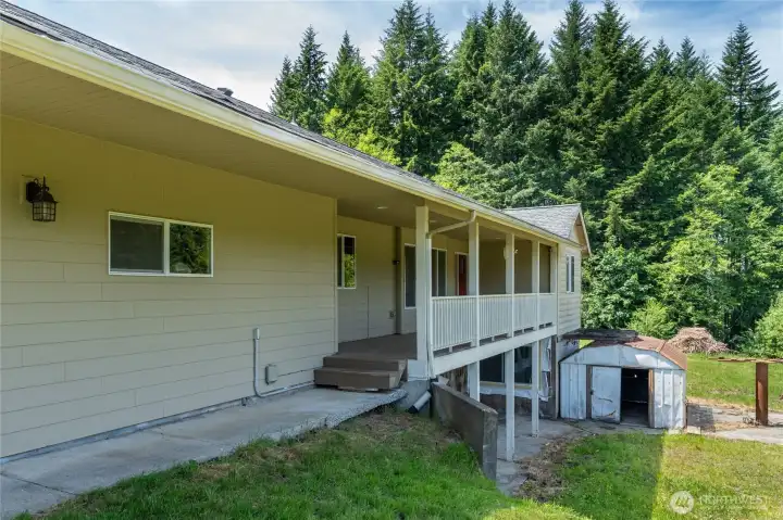 covered deck