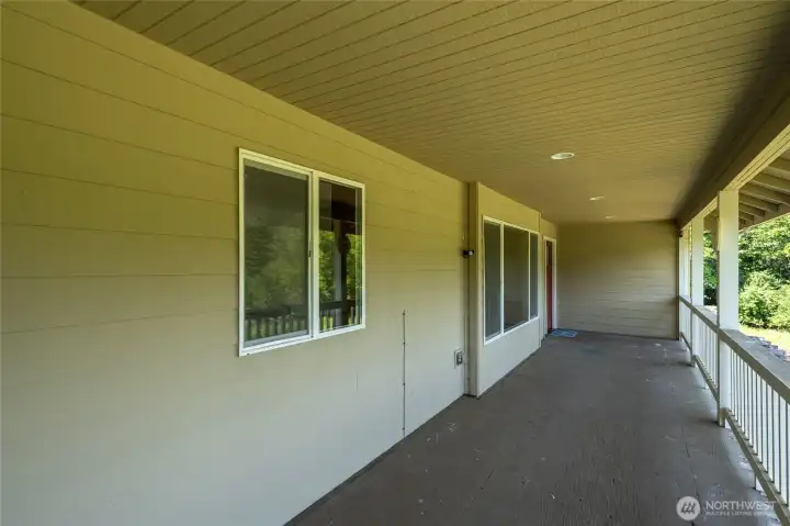 covered deck