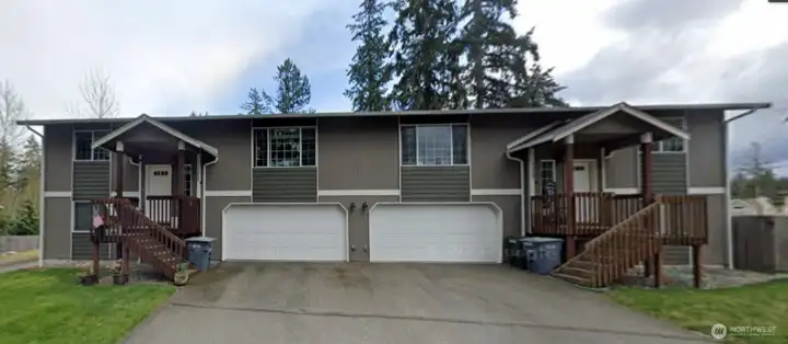 Front view of 7223-7225 Vandermake Rd. E.