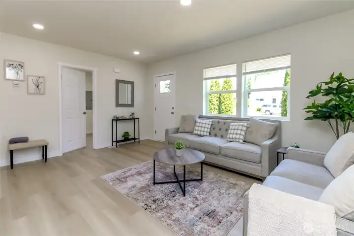 Open floor plan