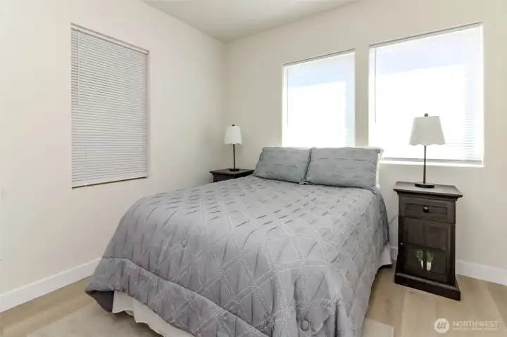 Primary bedroom on one side of house - other 2 bedrooms on the other side