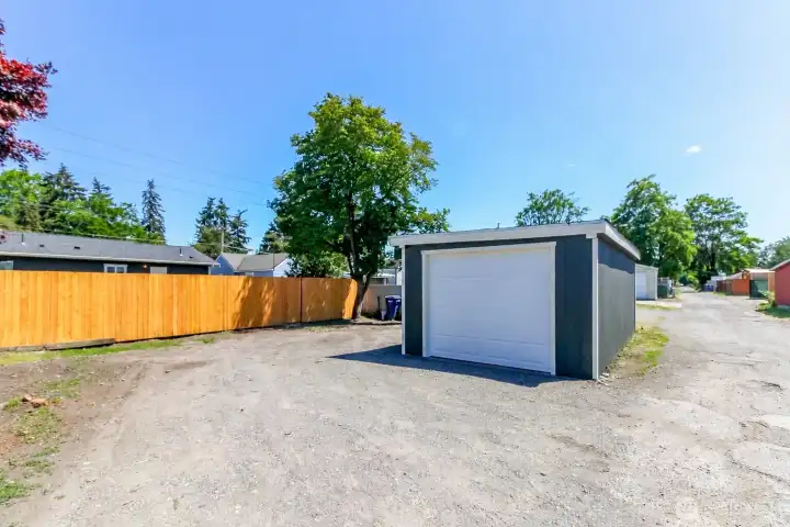 New garage door too!