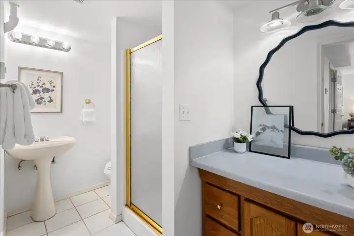 Lower Level En-Suite Bathroom
