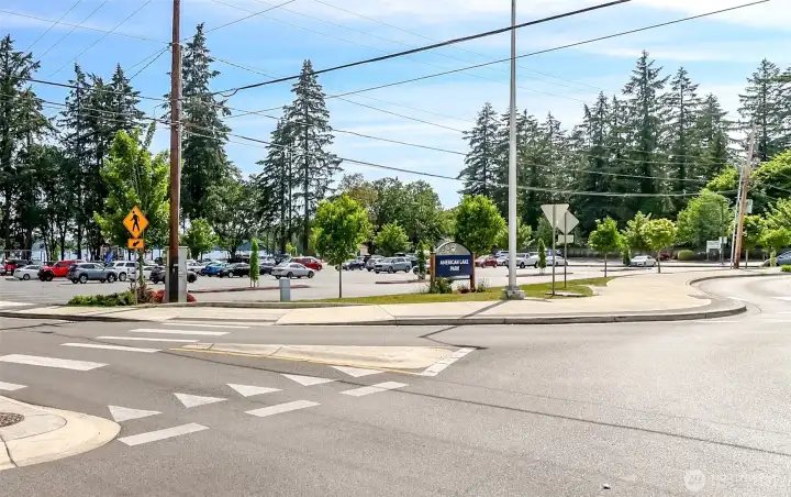 This property features a prime location just a three-minute walk to American Lake.