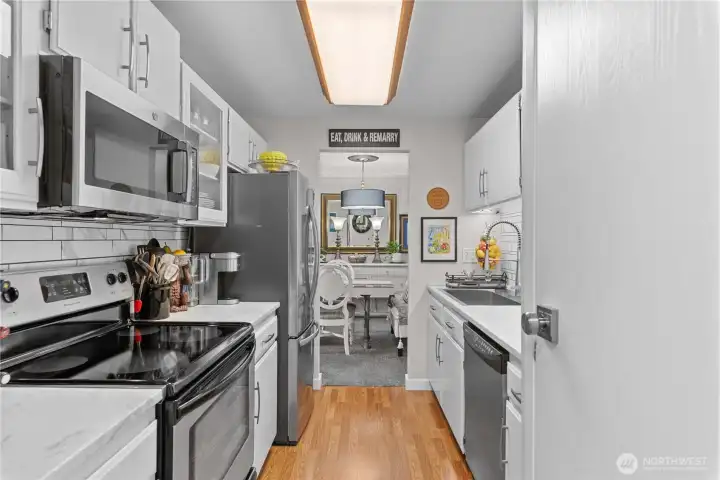 Nicely updated kitchen