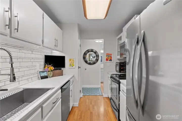 Newer stainless appliances
