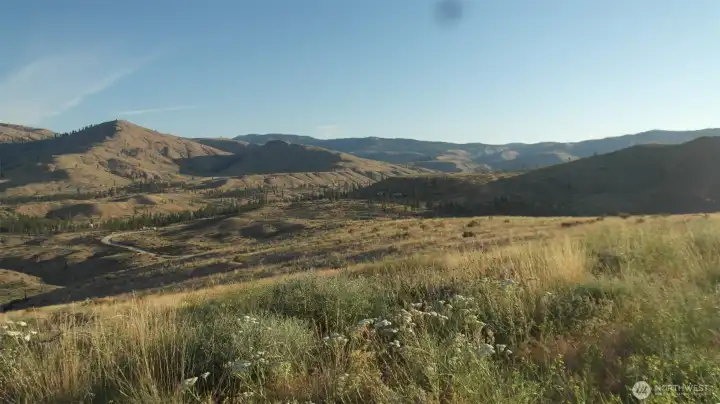 Beautiful views in all directions.