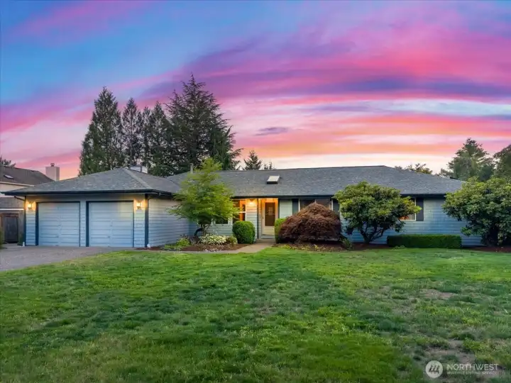 Beautiful large corner lot