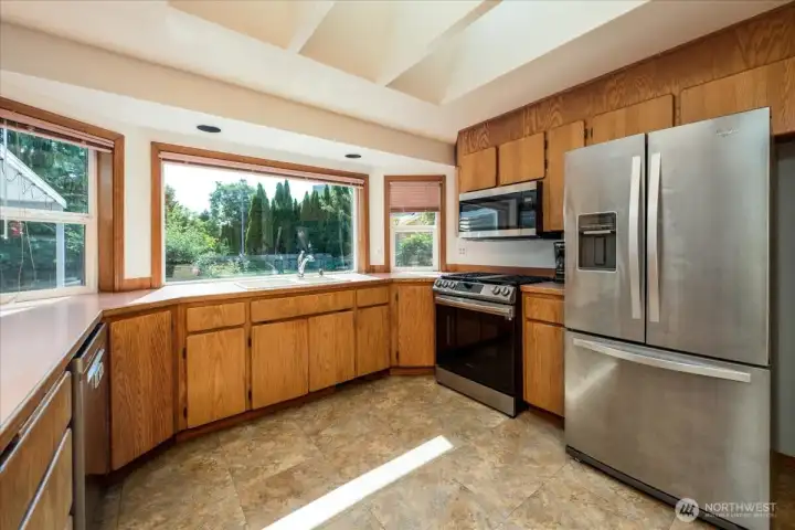 stainless steel appliances