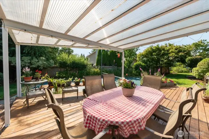 Covered deck