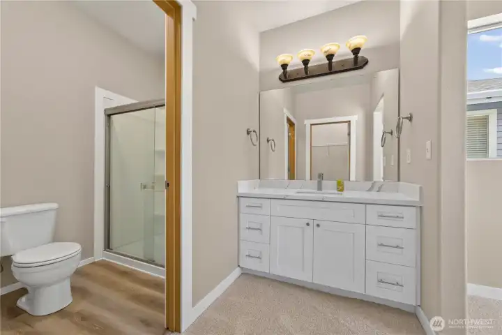 Primary bathroom Primary bathroom
